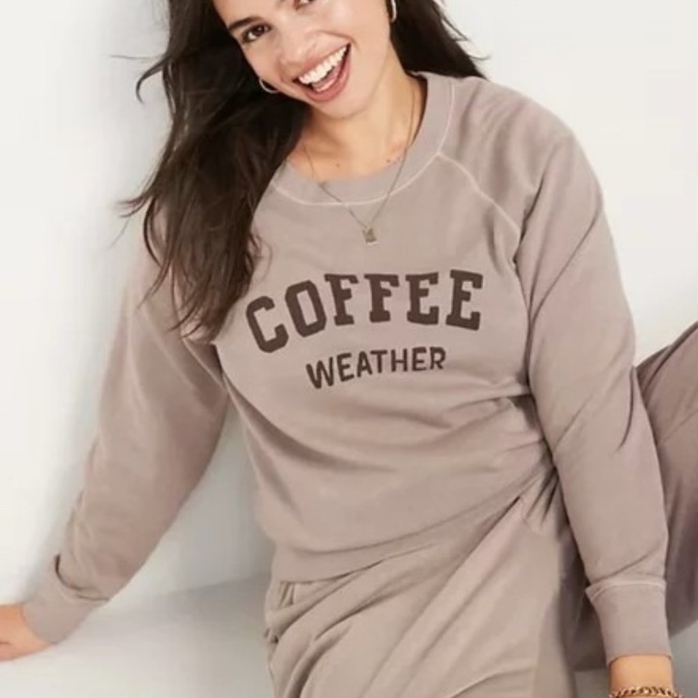Women's Jogger Outfit | Old Navy | Size Medium | Coffee Weather